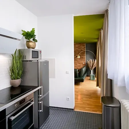 Exklusives Leipzig City Apartment Nature Exterior photo